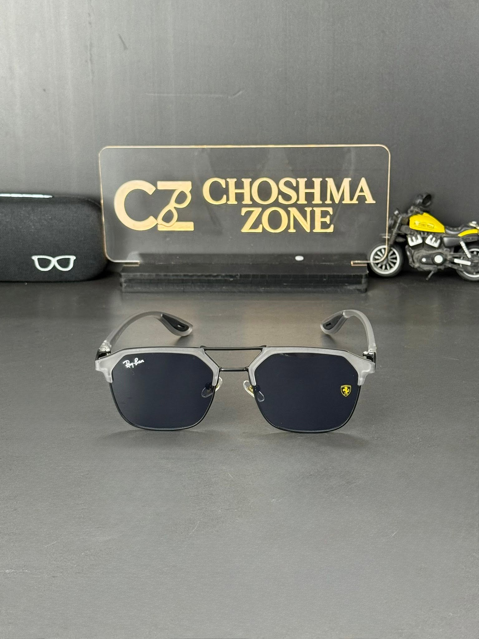 Rayban-#4  - Matte Ash / medium frame
