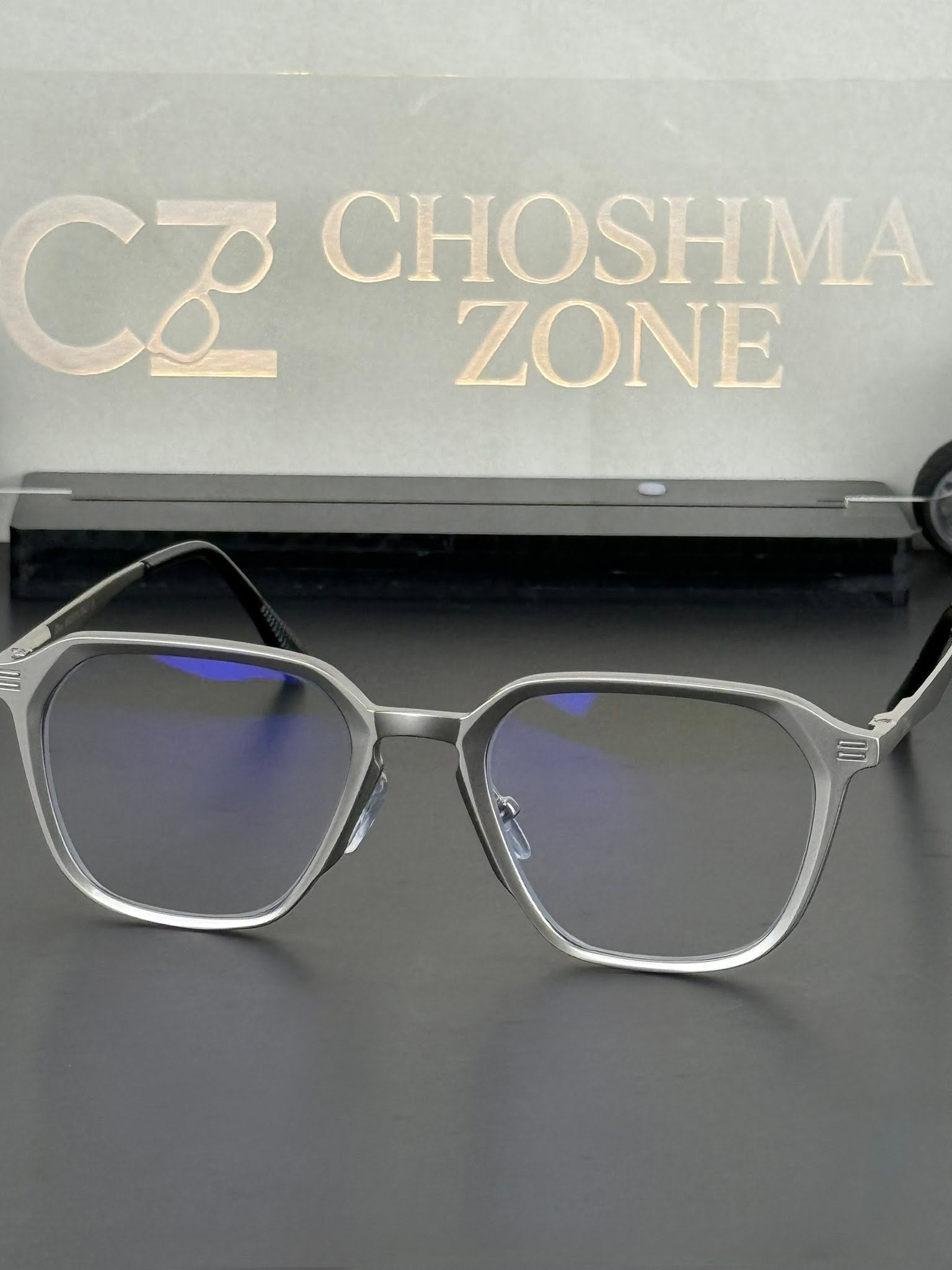 Cat-3030(Bluecut/Bluecut PhotoSun lens) - Silver-Bluecut Photosun / Medium frame