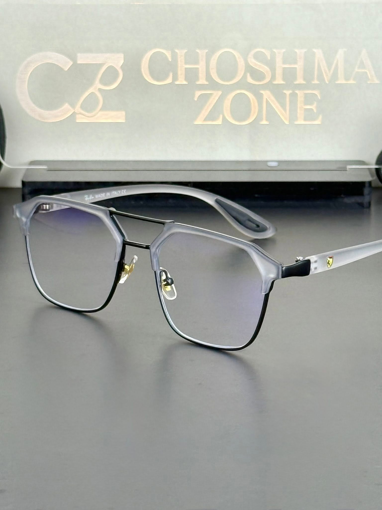 Rayban-#4_Bluecut/Bluecut-Photosun - Ash / Medium frame